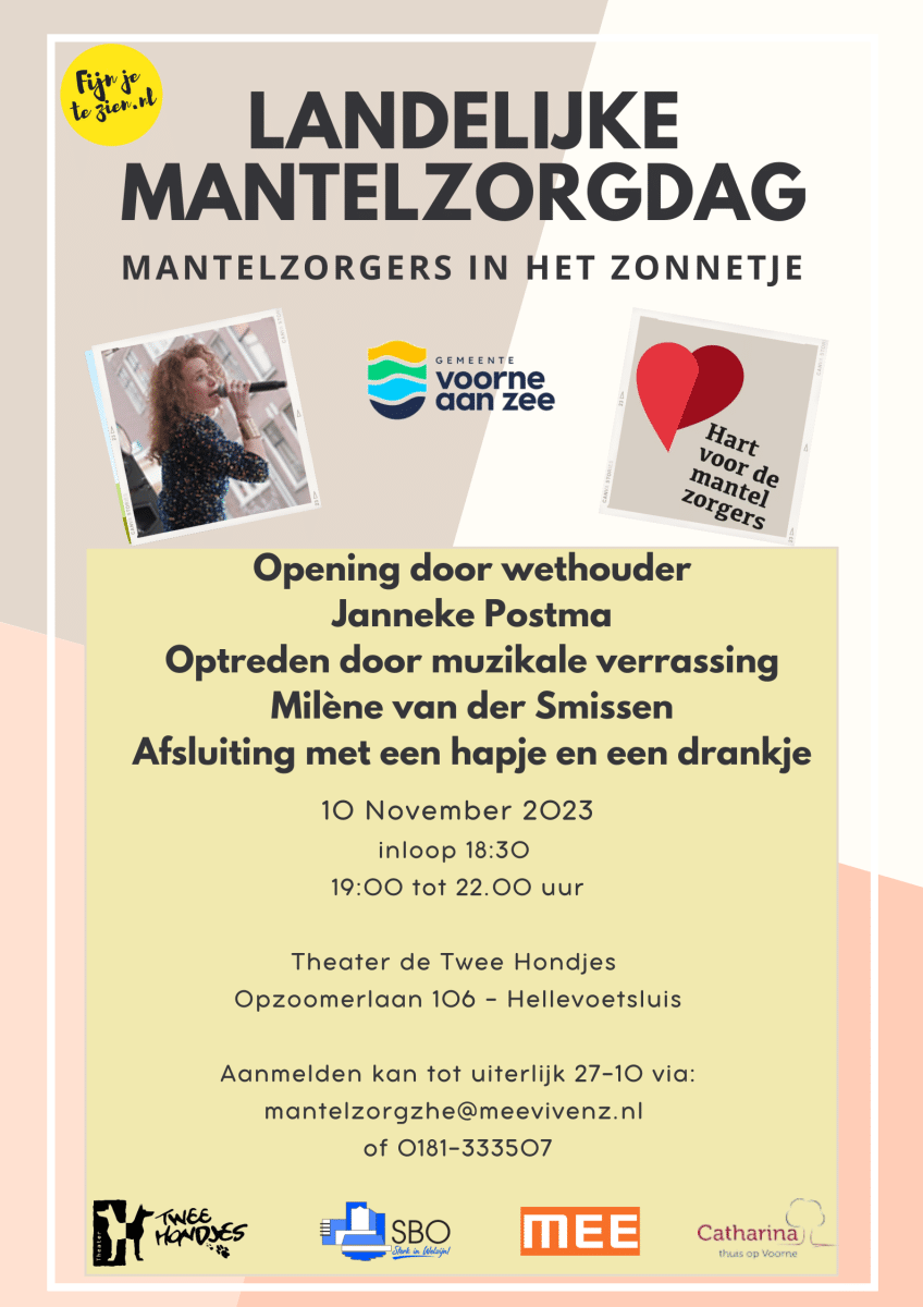 Dag van de Mantelzorg Voorne aan Zee