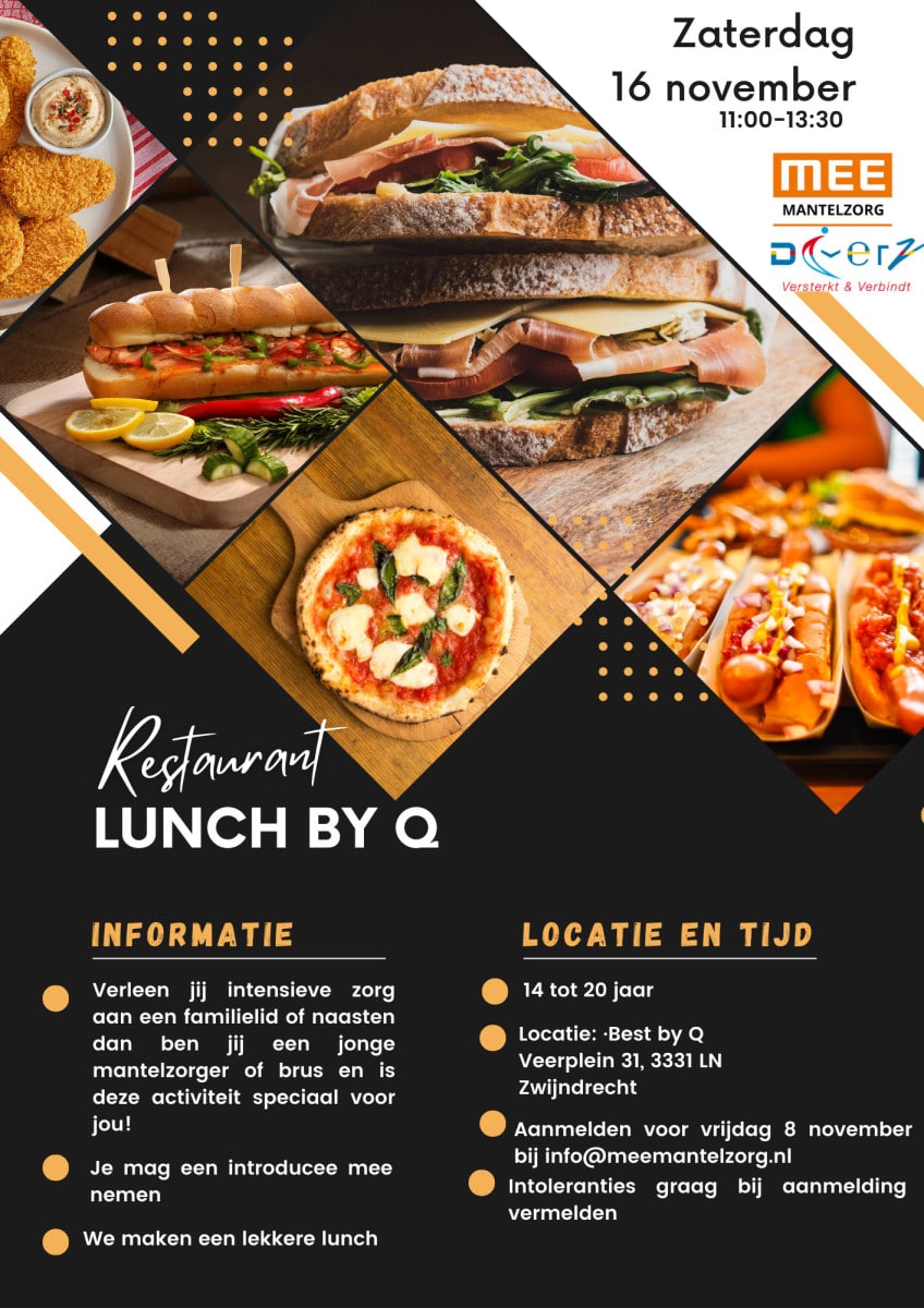Kook – en lunch workshop – jonge mantelzorgers